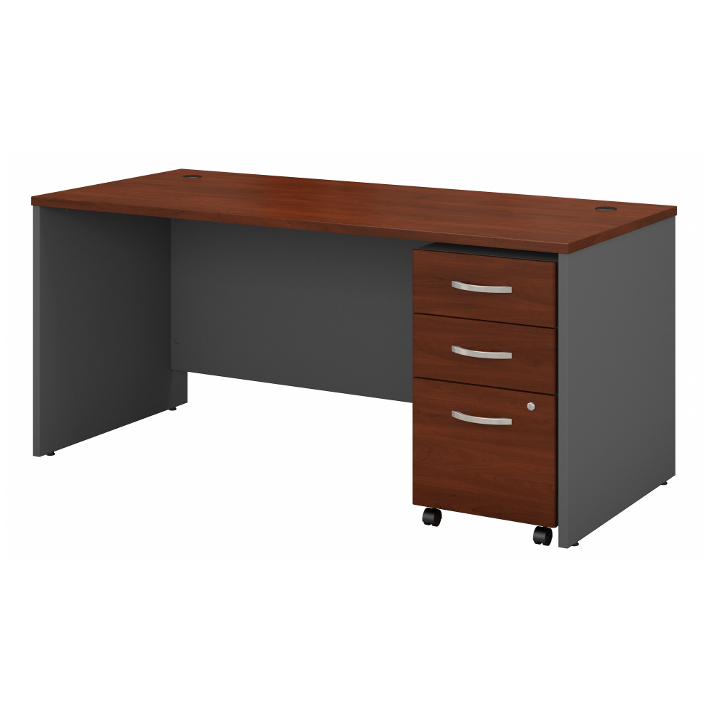 Series C 66W x 30D Office Desk with Mobile File Cabinet