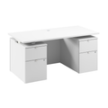 Stratus 60W x 30D Electric Standing Desk with Drawers and Modesty Panel